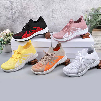 Knit Fabric Ladies Shoe