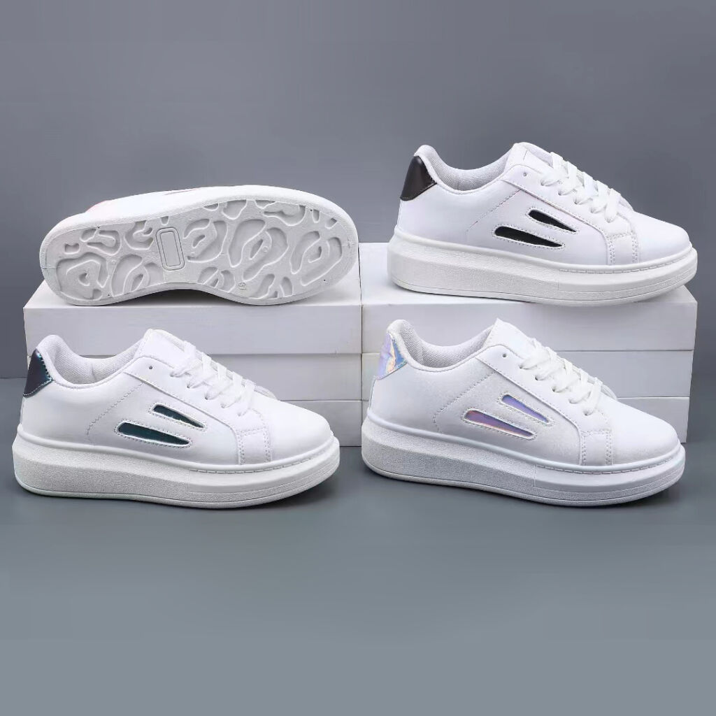 Leather Custom White Shoes