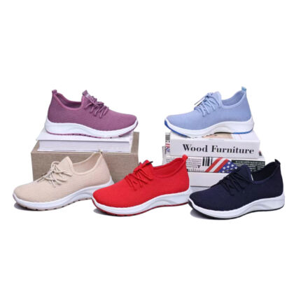 Flat Fashion Walking Sneakers