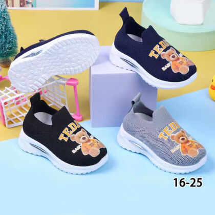Cute Baby Knitted Upper Cartoon Shoe